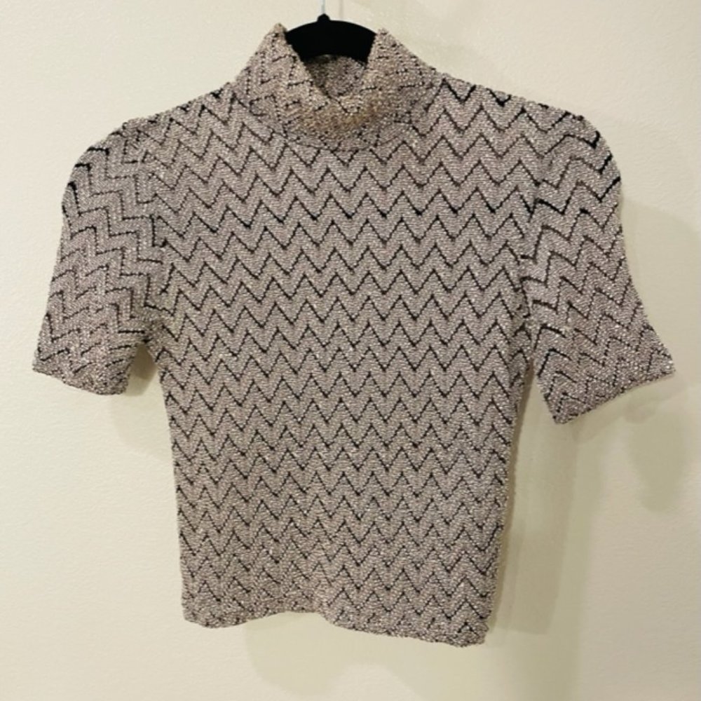 Vintage Bebe Stretch Crop Top - XSmall